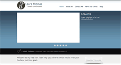 Desktop Screenshot of laurathomasnutrition.com